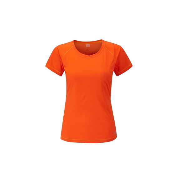 Rab Koszulka damska INTERVAL TEE WMNS YOKO pomarańczowa, Kolor: inny, Waga: 0.5, Rozmiar: S