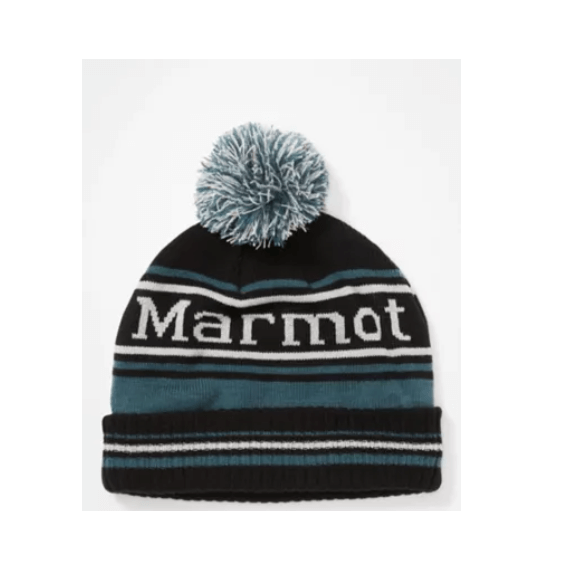 Marmot Czapka Retro Pom Hat Haze Black Camo