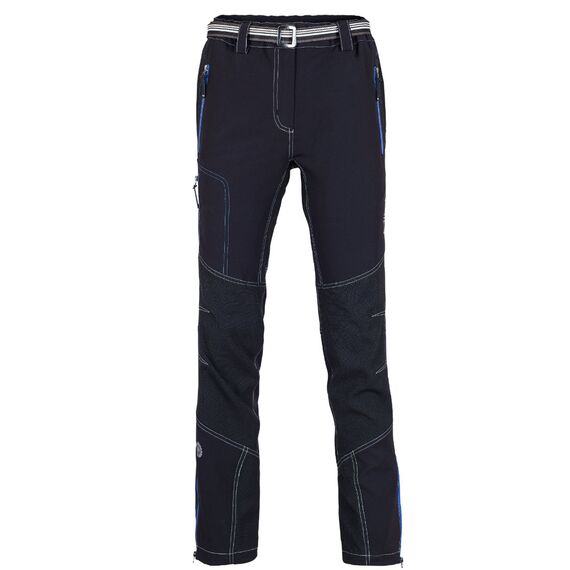 Milo Spodnie damskie Atero Lady  black/dark grey r. S