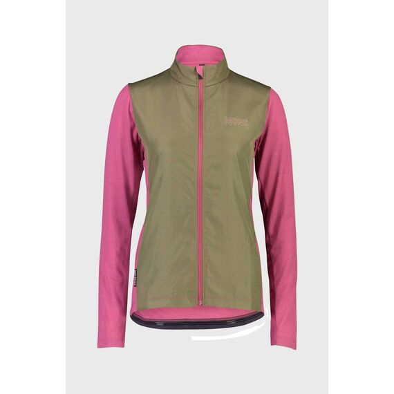 Mons Royale Kurtka / bluza damska Phoenix Wind Jersey Rosewood / Olive r. M