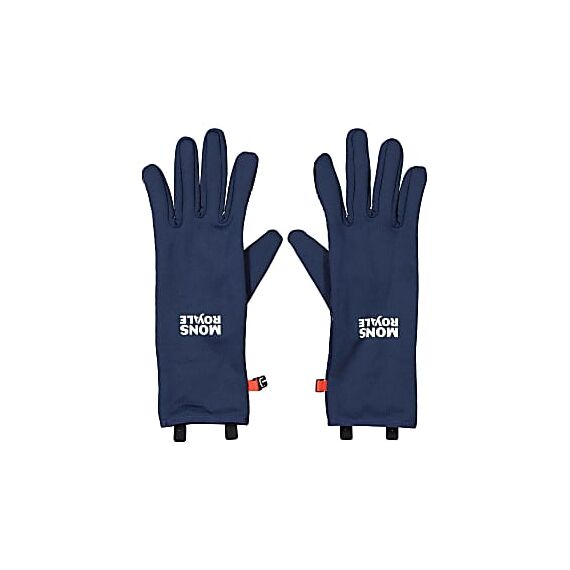 Mons Royale Rękawiczki merino Unisex Amp Wool Fleece Glove-Navy