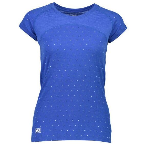 Mons Royale koszulka damska merino W Bella Tech Tee  Geo Blue Dot r. M