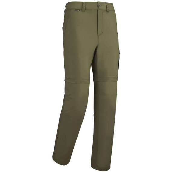 Lafuma Spodnie męskie z odpinanymi nogawkami Access Zip-Off khaki (dark bronze), Kolor: zielony, Waga: 0.5, Rozmiar: S