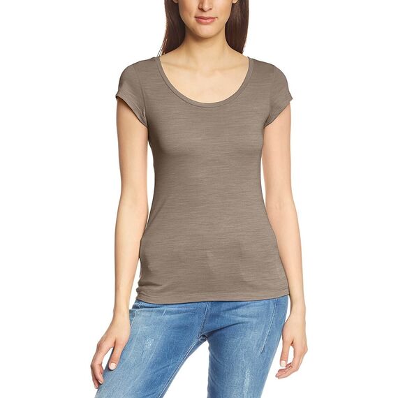 Super.natural T-shirt damski BASIC TEE 140 vintage khaki r. L