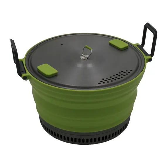 GSI Outdoors Składany garnek Escape HS 3l zielony