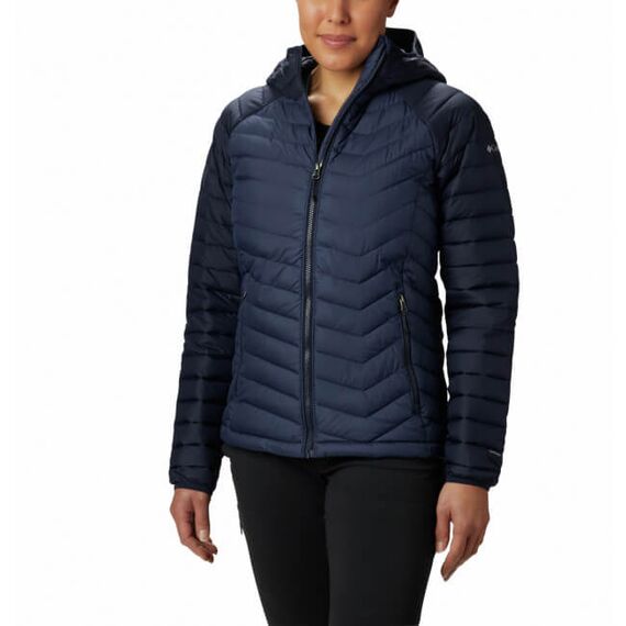Columbia Kurtka damska Powder Lite™ Hooded Jacket granatowa, Kolor: czarny, Waga: 1, Rozmiar: M
