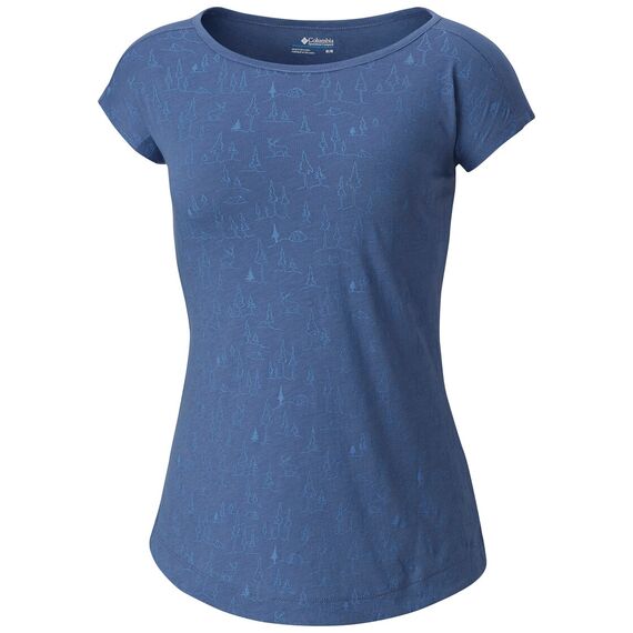 Columbia Koszulka damska Little Rock bluebell r. S