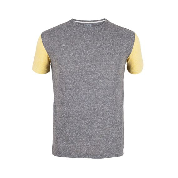 Milo Koszulka męska LASHOO periscope grey/yellow apple, Waga: 0.5, Rozmiar: XXL
