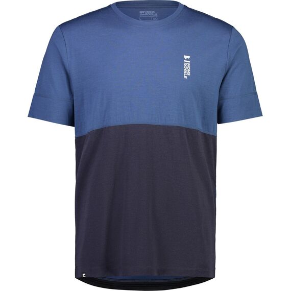 Mons Royale Koszulka rowerowa męska Cadence Tee Dark Denim / 9 Iron, Waga: 0.5, Rozmiar: S