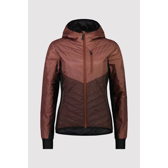 Mons Royale Kurtka damska Neve Wool Insulation Hood Slow Bake r. S
