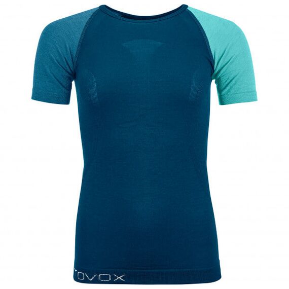 Ortovox Koszulka damska 120 COMP LIGHT SHORT SLEEVE niebieska, Kolor: niebieski, Waga: 0.5, Rozmiar: S