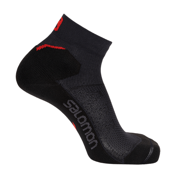 Salomon Skarpety do biegania SPEEDCROSS ANKLE DX+SX czerwone, Waga: 0.5, Rozmiar: S (36-38)