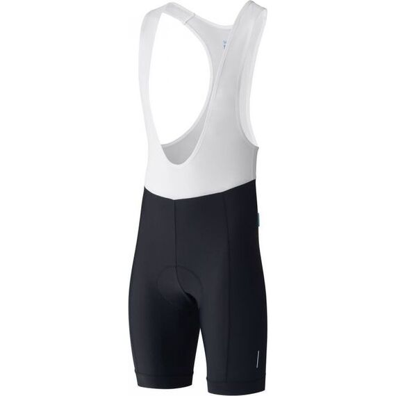 Shimano Spodenki rowerowe BIB Shorts z szelkami black, Kolor: czarny, Waga: 0.5, Rozmiar: M