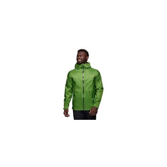 Black Diamond Kurtka membranowa męska Treeline Rain Shell zielona, Kolor: zielony, Waga: 1, Rozmiar: M