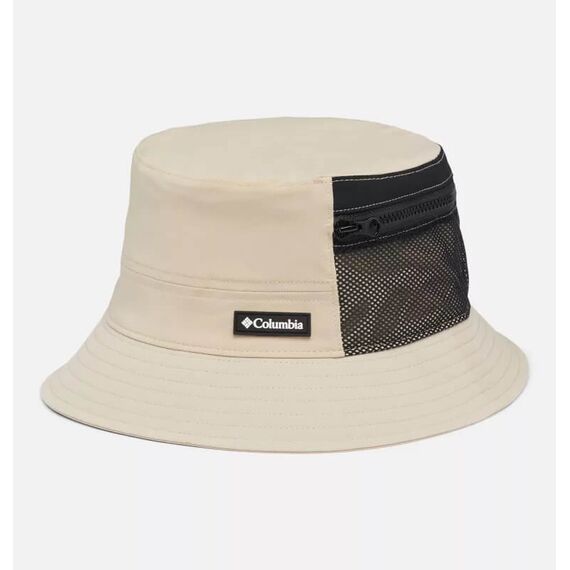 Columbia Kapelusz turystyczny Trek Bucket Hat Ancient Fossil beżowy, Kolor: szary, Waga: 0.5, Rozmiar: S/M