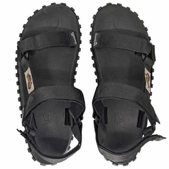 Gumbies Sandały unisex Scrambler Sandal czarne, Kolor: czarny, Waga: 1, Rozmiar: 48