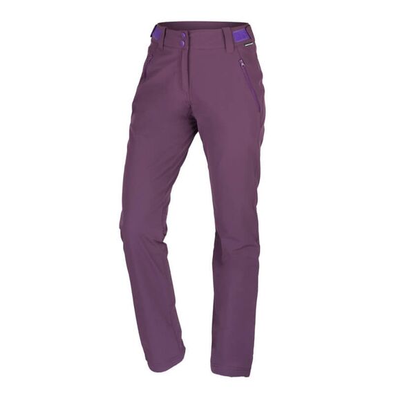 Northfinder Spodnie trekkingowe damskie Augusta fioletowe, Kolor: fioletowy, Waga: 1, Rozmiar: XL