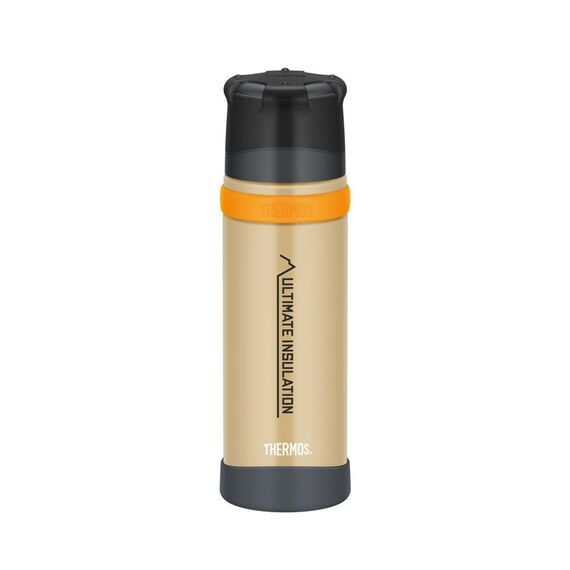 Termos z kubkiem do warunków ekstremalnych Thermos 500 ml - beżowo-złoty
