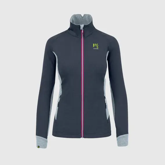 Karpos Bluza damska Pizzocco Evo W Full-Zip niebieska, Kolor: szary, Waga: 0.5, Rozmiar: S