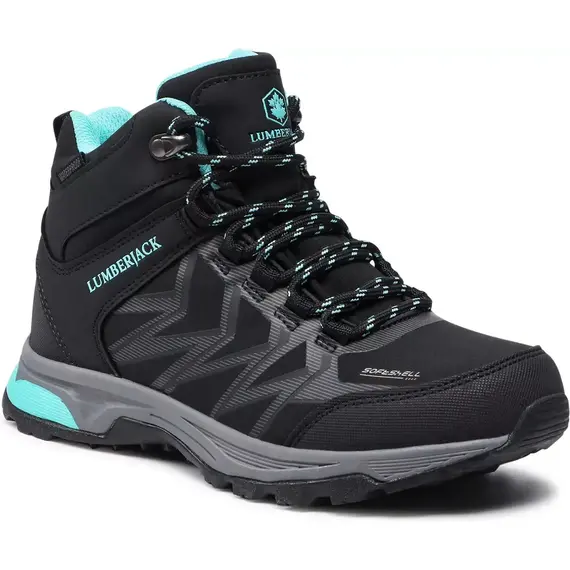Buty trekkingowe damskie Lumberjack Stowe czarne, Waga: 2, Rozmiar: 38