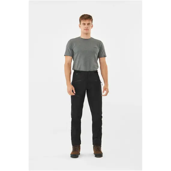 Viking Zimowe spodnie trekkingowe męskie Expander Warm Man Pants - czarne, Kolor: czarny, Waga: 1, Rozmiar: XXL