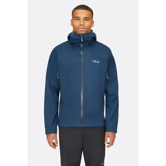 Rab Kurtka membranowa męska Downpour Plus 2.0 Jacket niebieska r. XL