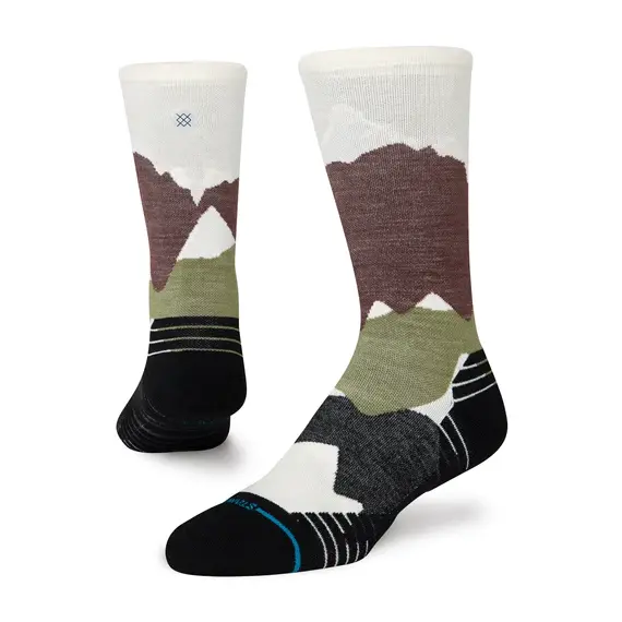 Stance Skarpetki trekkingowe Elevation Crew z wełną merino, Waga: 0.5, Rozmiar: M (38-42)
