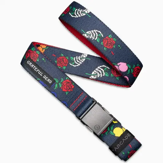 Arcade Elastyczny pasek do spodni Grateful Dead Bertha Bear Slim - Navy