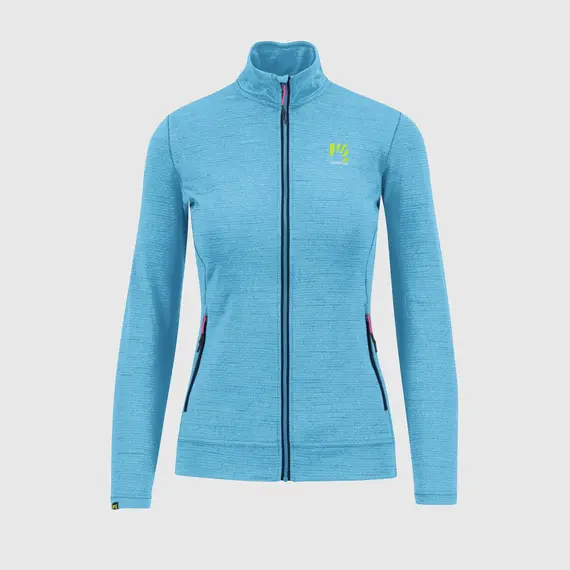 Karpos Bluza damska Pomedes Fleece - Blue Atoll, Kolor: niebieski, Waga: 1, Rozmiar: S