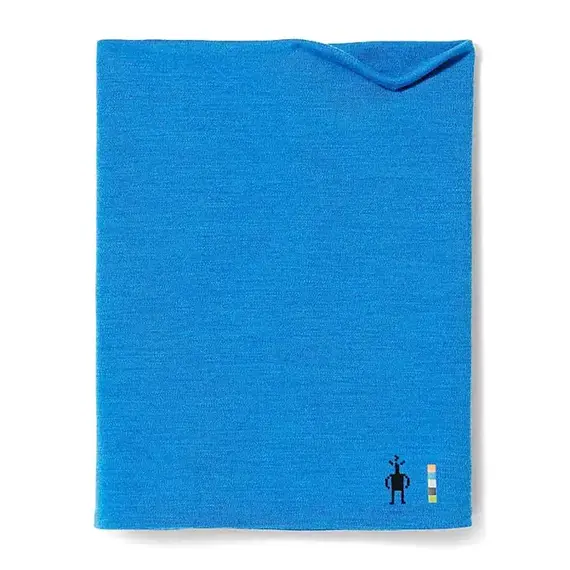 Smartwool Komin Thermal Merino Reversible Neck Gaiter - Laguna Blue Heather