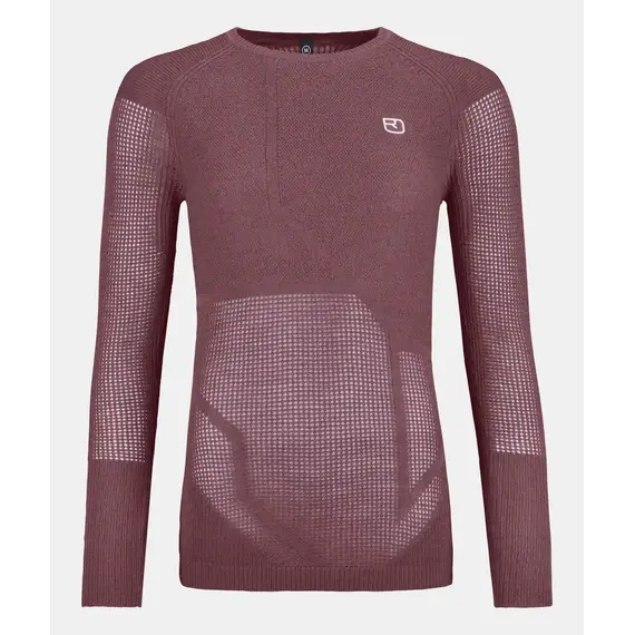Ortovox Bluzka termiczna damska Merino Thermovent różowa, Kolor: różowy, Waga: 1, Rozmiar: M
