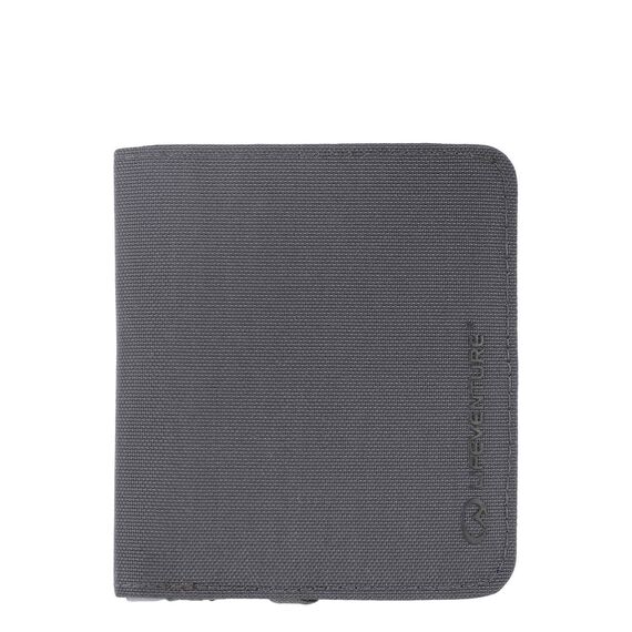 Lifeventure Portfel turystyczny RFID Compact Wallet - Recycled Grey