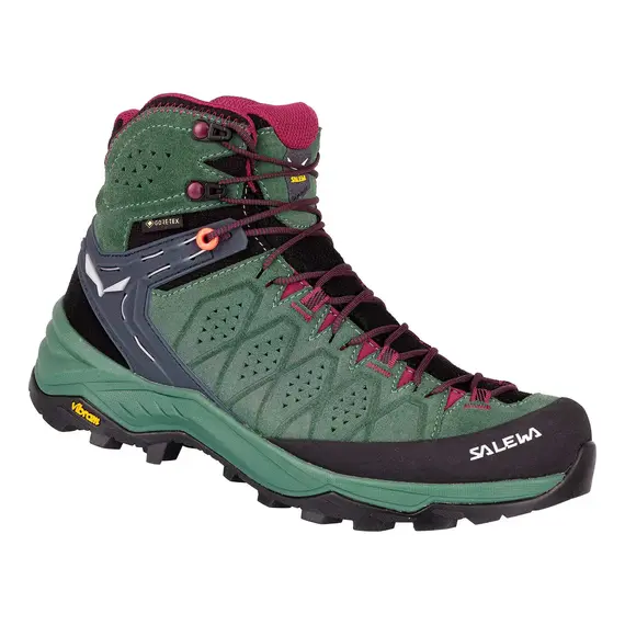 Salewa Buty trekkingowe damskie ALP TRAINER 2 MID GTX zielone, Waga: 2, Rozmiar: 37