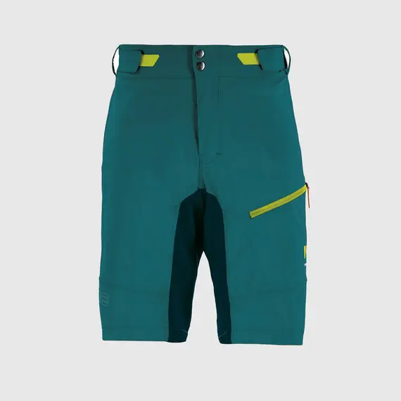 Karpos Spodenki rowerowe męskie Val Viola Shorts turkusowe, Kolor: wielokolorowy, Waga: 0.5, Rozmiar: M