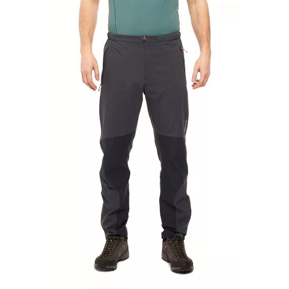 Rab Spodnie wspinaczkowe męskie TORQUE PANTS beluga, Kolor: czarny, Waga: 1, Rozmiar: M
