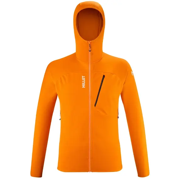 Millet Bluza męska Lokka Hoodie III pomarańczowa, Kolor: żółty, Waga: 1, Rozmiar: S