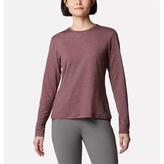 Columbia koszulka damska Sloan Ridge Graphic LS Moonvista Heather, Waga: 0.5, Rozmiar: S