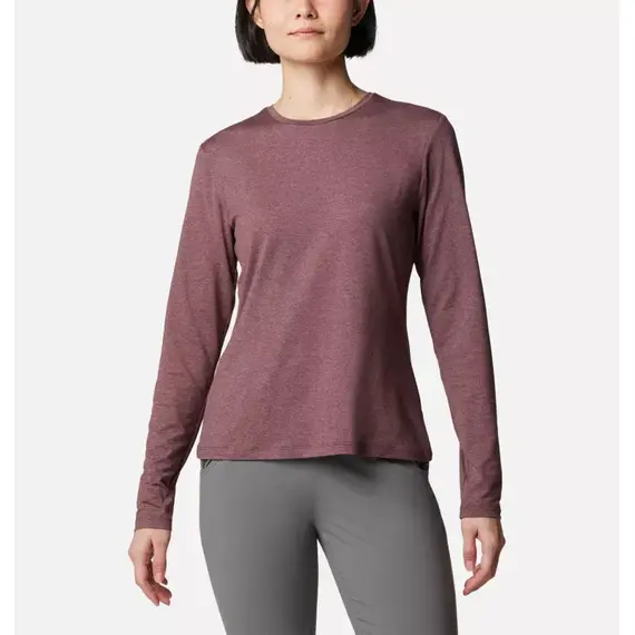 Columbia koszulka damska Sloan Ridge Graphic LS Moonvista Heather, Waga: 0.5, Rozmiar: XL
