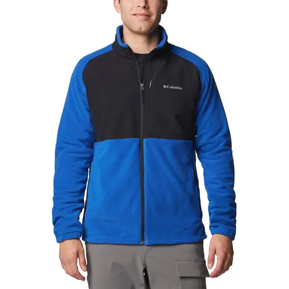 Columbia bluza polarowa męska Sage Peak™ Full Zip Fleece niebieska, Kolor: niebieski, Waga: 0.5, Rozmiar: M