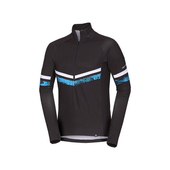 Northfinder męska bluza Valarie 1/4 Zip czarna, Kolor: czarny, Waga: 0, Rozmiar: XXL