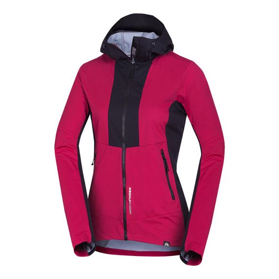Northfinder Kurtka hybrydowa damska Cheryl - Cherry / Black, Waga: 1, Rozmiar: S