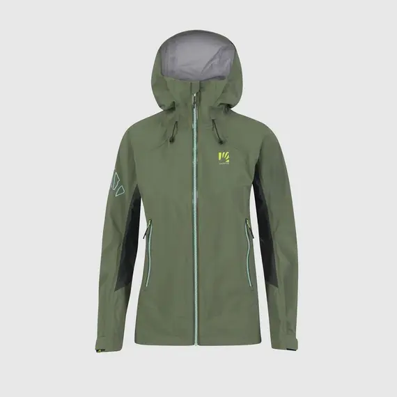 Karpos damska kurtka przeciwdeszczowa Storm Evo W Jacket zielona, Waga: 0, Rozmiar: XS