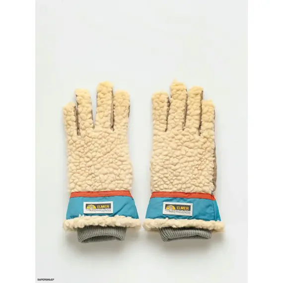 Elmer rękawice Teddy 5 Finger Beige / Blue, Waga: 0.5, Rozmiar: M