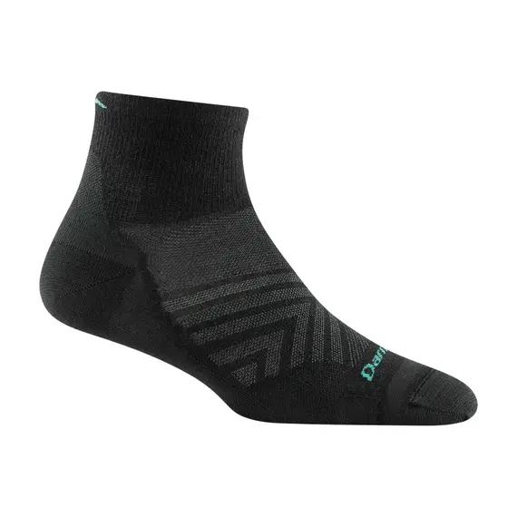 Darn Tough skarpetki damskie biegowe merino Run czarne S (35-37.5)