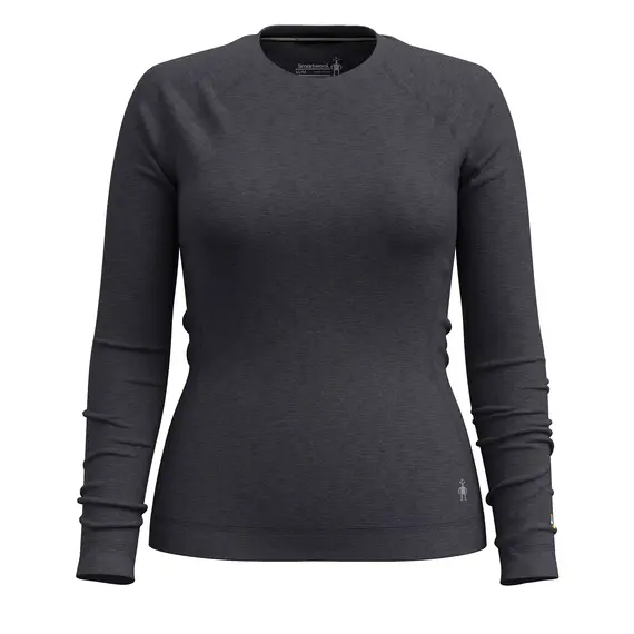 Smartwool koszulka damska Classic Thermal Merino Base Layer Crew charcoal heather, Waga: 1, Rozmiar: L