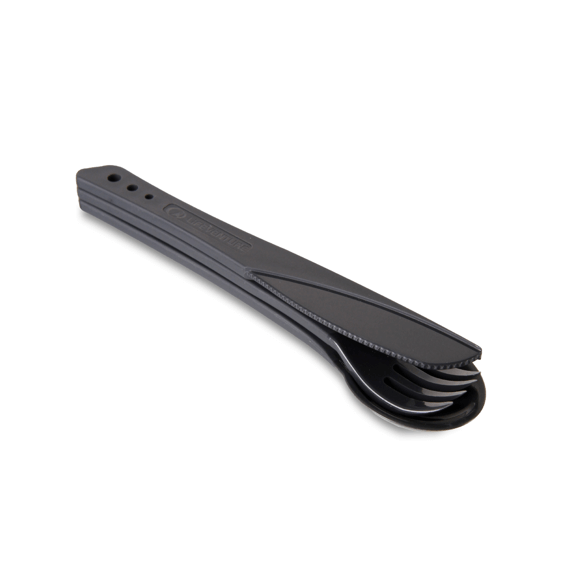Lifeventure Zestaw sztućców Ellipse Cutlery Set Graphite, 2 zdjęcie