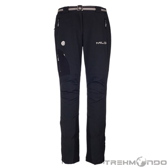 Milo Spodnie softshellowe damskie Uttar Lady black r. L, 7 zdjęcie
