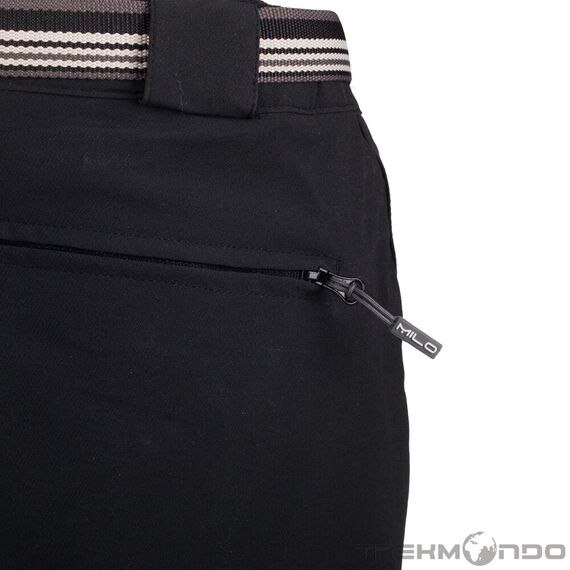 Milo Spodnie softshellowe damskie Uttar Lady black r. L, 2 zdjęcie