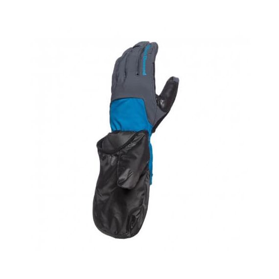 BLACK DIAMOND Rękawice skiturowe Cirque Gloves czarno-niebieskie r. M, 3 zdjęcie