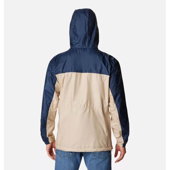 Columbia Kurtka męska Trail Traveler Windbreaker Ancient Fossil niebiesko-beżowa, Kolor: szary, Waga: 1, Rozmiar: XL, 7 zdjęcie